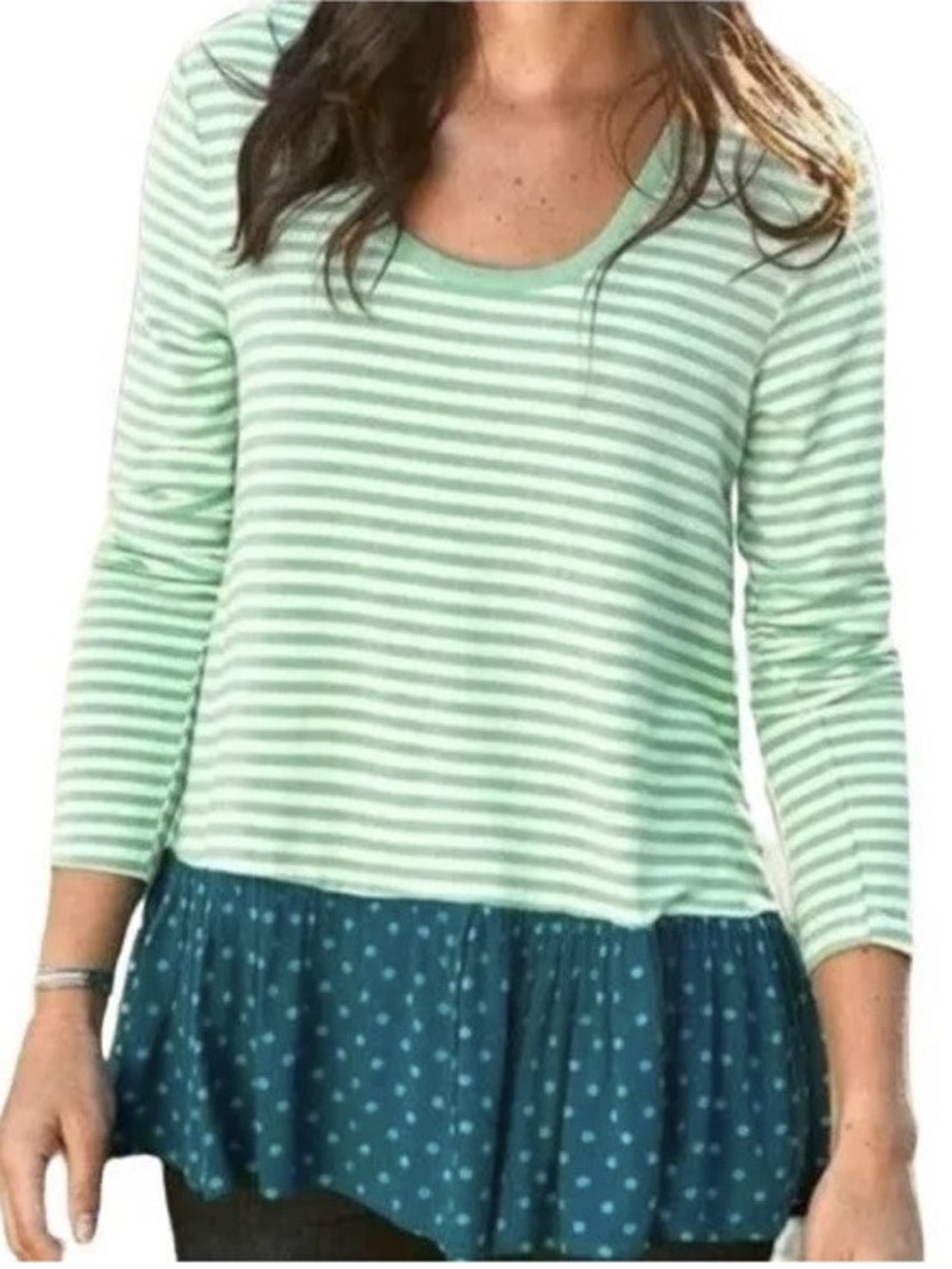 Matilda Jane "Talk Tomorrow" Long Sleeve Top - Size Large